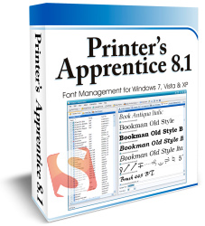 دانلود printers-apprentice 8.1.36.1 مدیریت فونت های ویندوز 